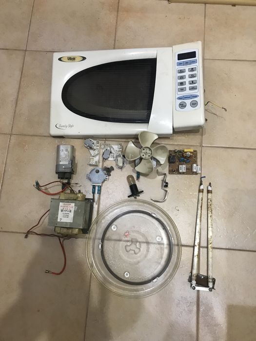 Запчастини для микрохвильовки  Vitek