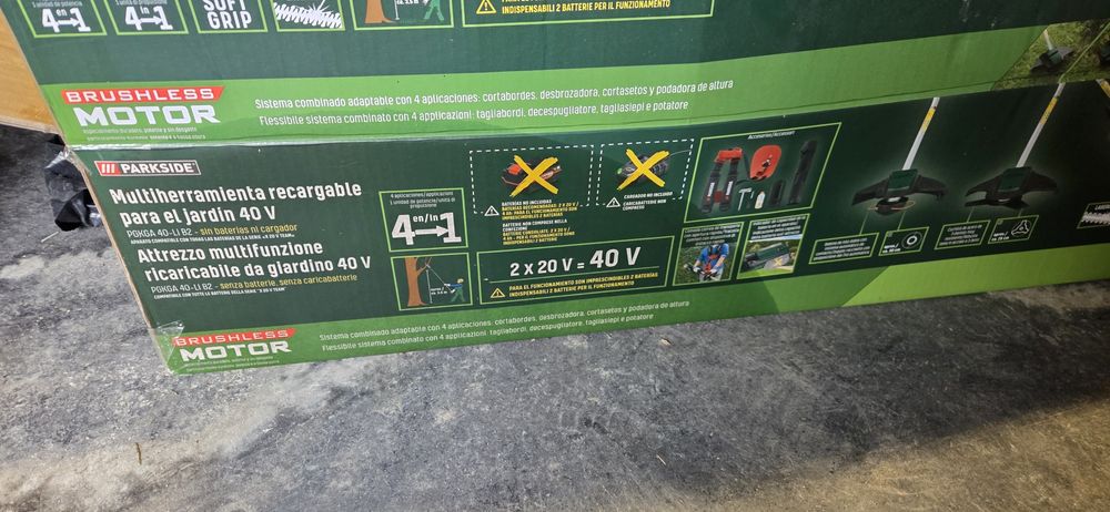 Multi ferramentas Parkside a bateria