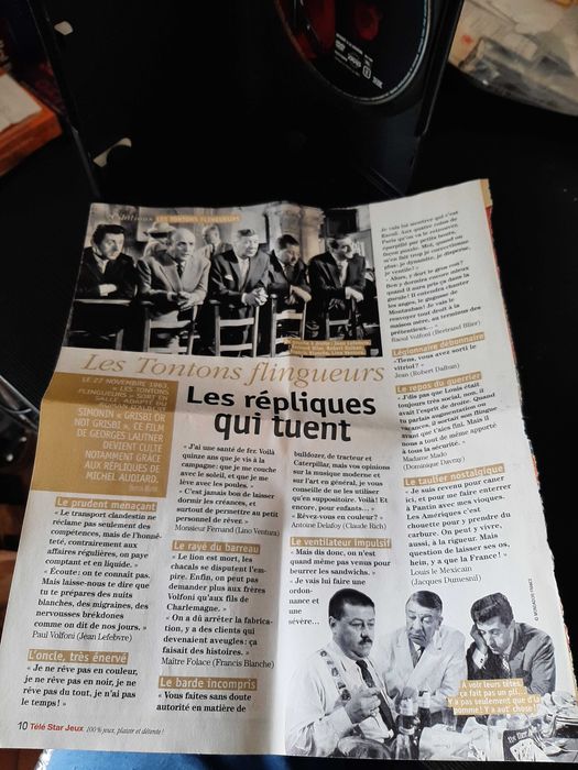 Georges Lautner – Les Tontons Flingueurs - Lino Ventura, B. Blier