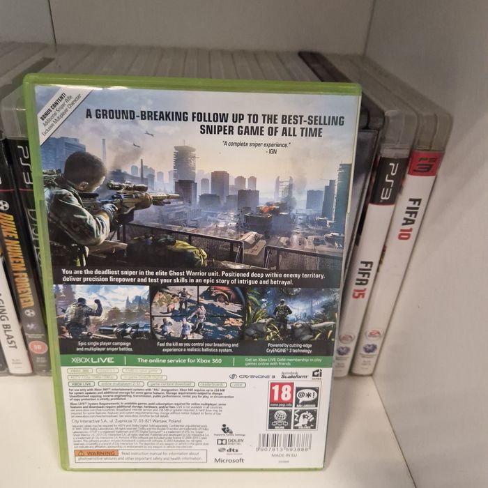 Sniper 2 ghost warrior PL xbox 360