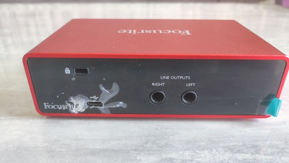 Звуковая карта Focusrite Scarlett Solo 3rd Gen (USB интерфейс)