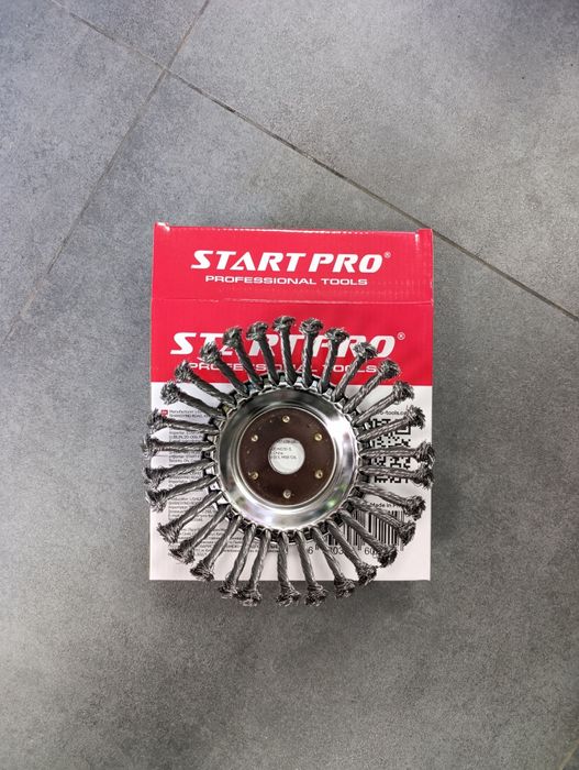 Щётка для мотокосы на бетон, асфальт, тротуарную плитку