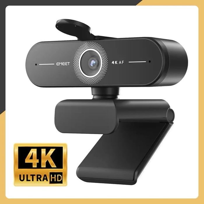 Веб-камера 4K EMEET C60E с двумя микрофонами, Web camera
