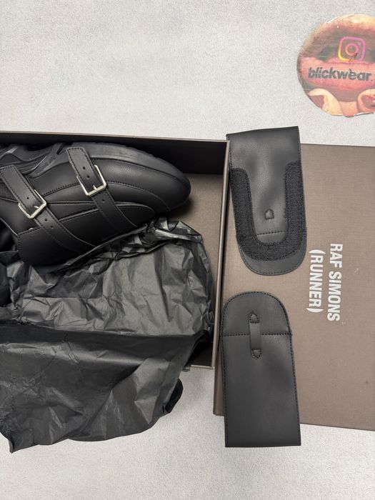 Кроссовки Raf simons Antei Black 42 43 balenciaga vetements rick  кеды