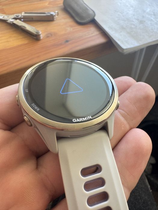 Garmin Forerunner 970 Soft Gold Titanium w. French Gray