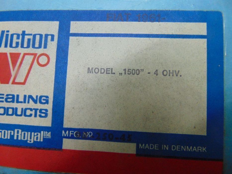 Fiat 1500 jogo de juntas " usado em bom estado
