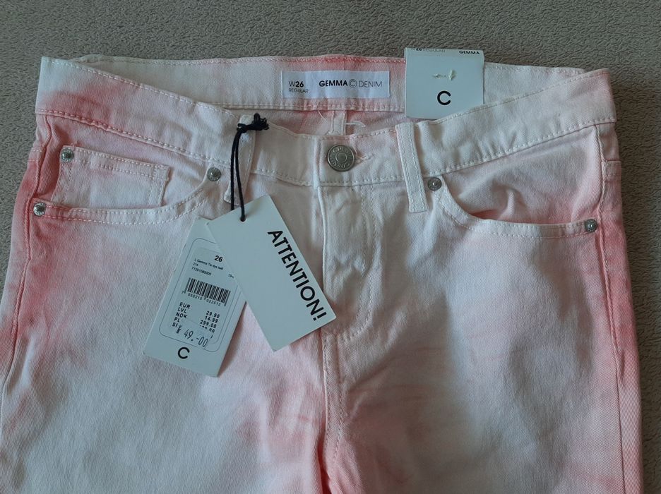 NOWE spodnie GEMMA roz. 26 skinny moda punk hippie styl emo komfort