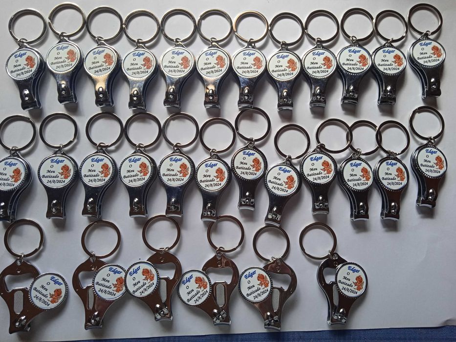 Lembranças Porta Chaves  Estampados, para Casamento, Batizados, etc