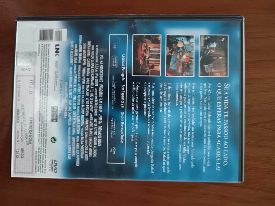 filme dvd original - o filho da noiva