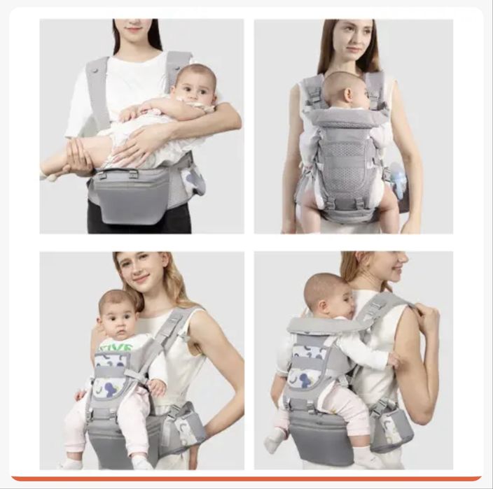 Слінг -рюкзак для дитини 5в1 (Кенгуру) 0-36 місяців