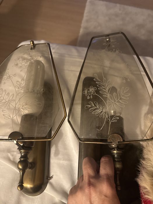 2 candeeiros parede exterior ou outro