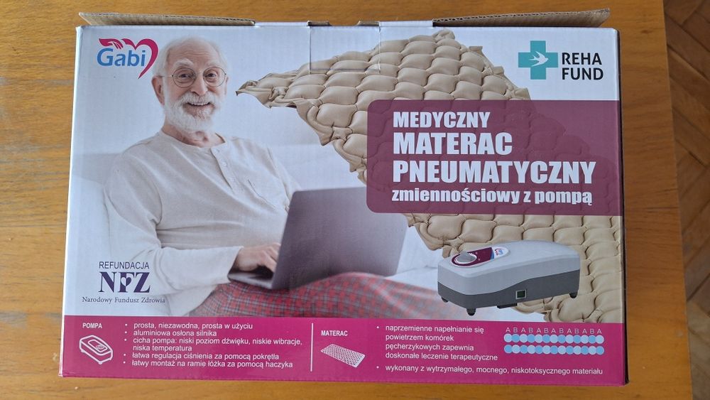 Materac przeciwodleżynowy