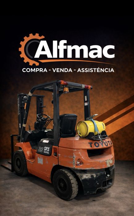 Empilhador serie 6 Toyota 2500kg! Só 3500 horas!! Rigoroso estado!