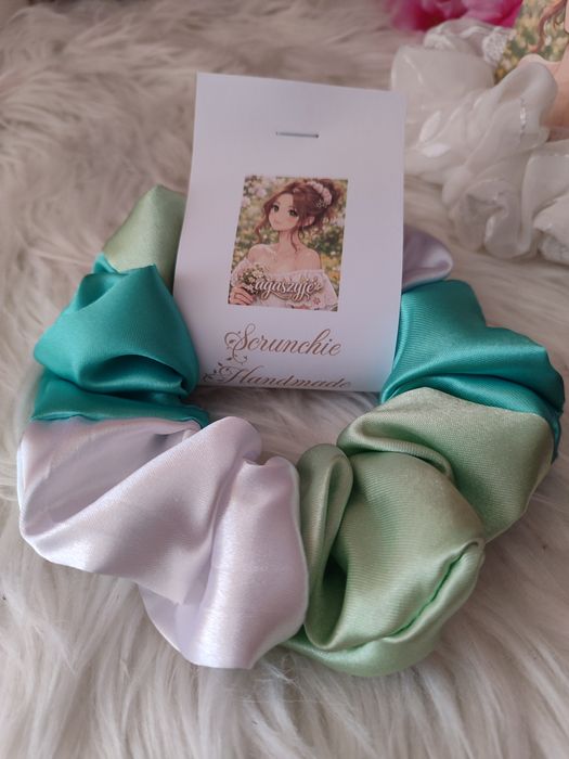 Scrunchie do włosów rozmiar Standardowy Satyna