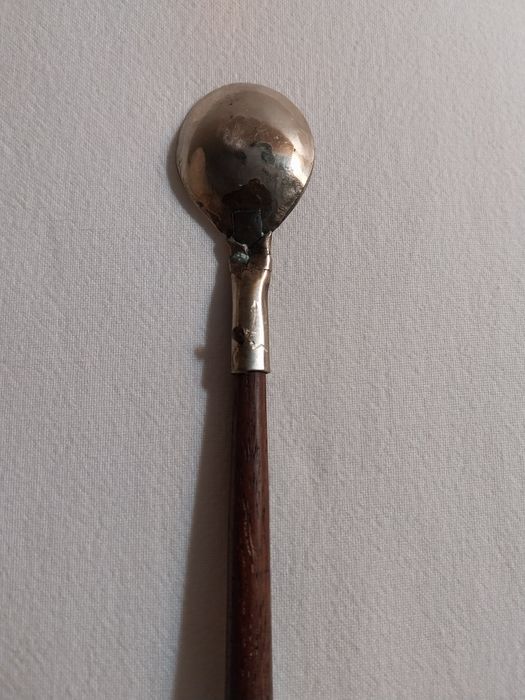 Colher de liga metalica tipo casquinha Argentina.