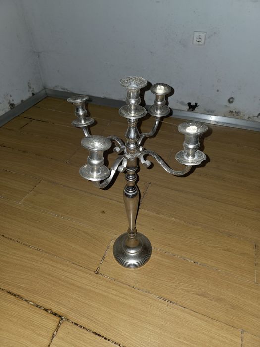 14 Candelabros de 5 velas H75 cm