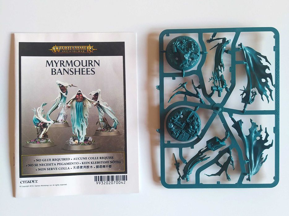 Warhammer Age of Sigmar Nighthaunt Myrmourn Banshees