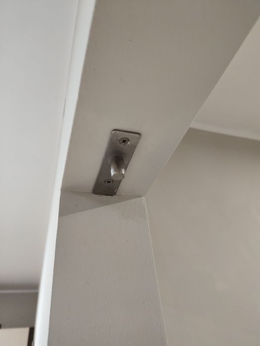 Drzwi szklane 208x82 cm oklejone