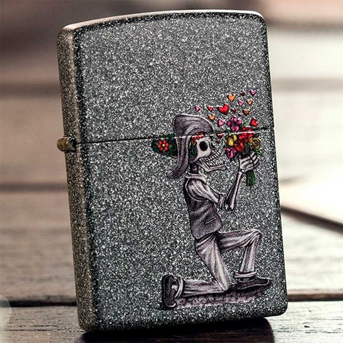 Подарунковий набір Zippo 28987 Skeleton Love