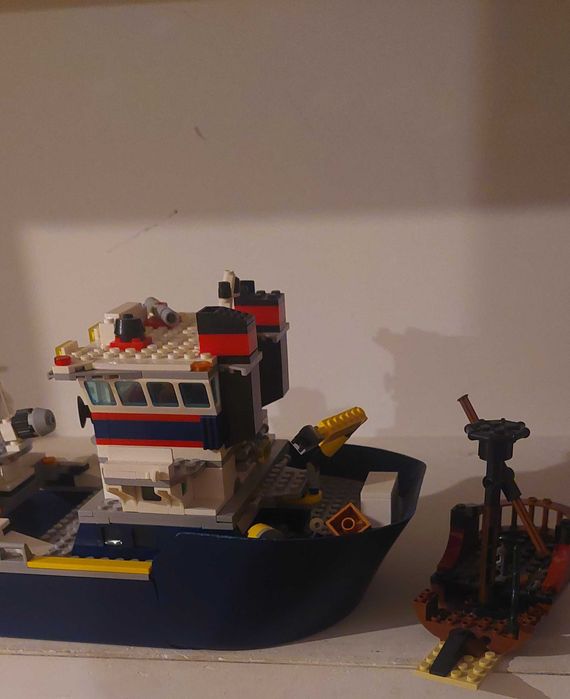 Klocki lego bezfirmowe statek