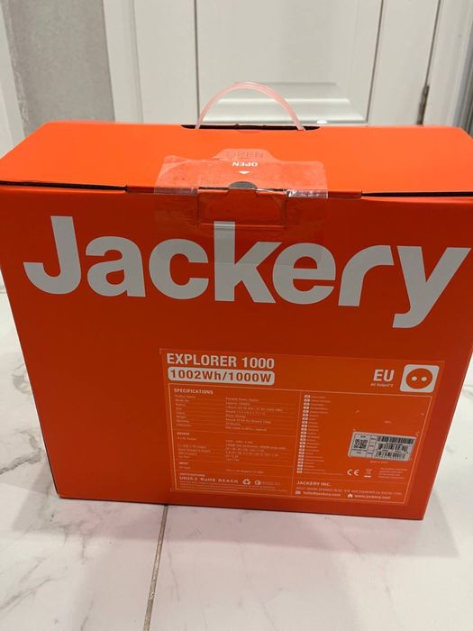 Нова зарядна станція Jackery Explorer 1000 (1 КВ)