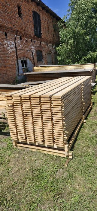 PROMOCJA! Deski tarasowe ryflowane 27x140x3000 mm 2,7x14x300 cm 3m