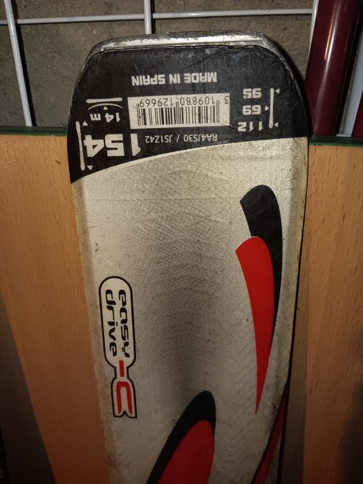 Narty Rossignol kijki zima zestaw