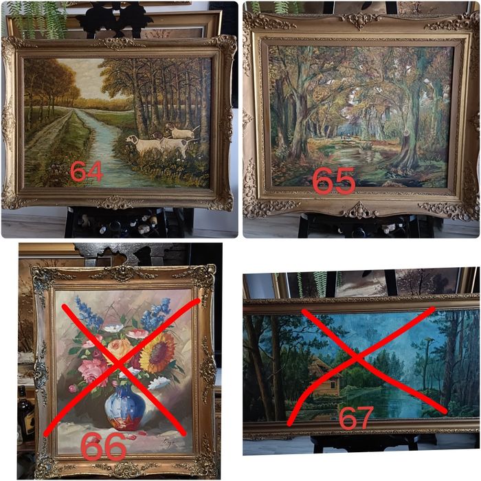 Pejzaż, portret, martwa natura - obraz olejny