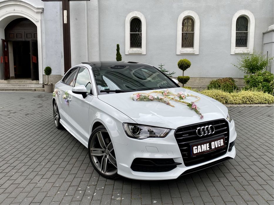 Samochód Auto do ślubu/ Audi/ Volvo/ Mercedes/ kierowca wesele van 7os