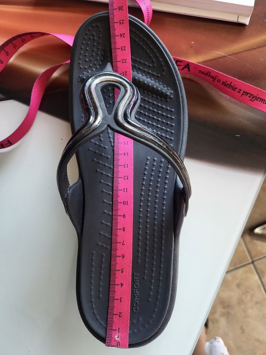 Klapki crocs dual comfort W8 wkł.25.5-26cm