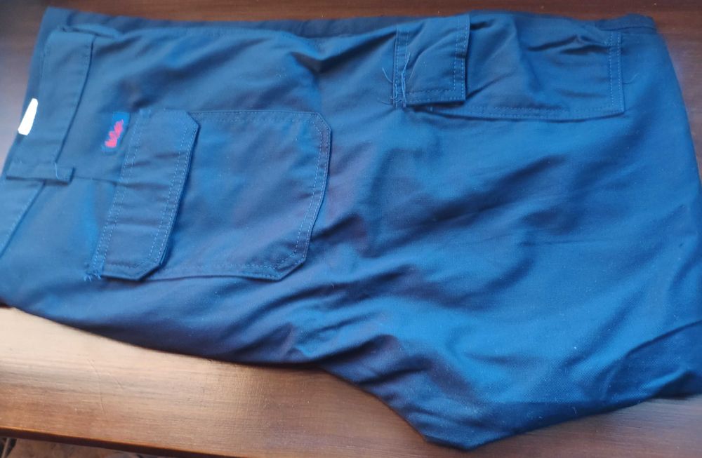 Spodnie męskie Lee Cooper typ Cargo nowe W38 L31 niebieskie