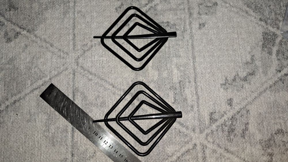 Комплект затискачі шпильки заколки для штор ниток