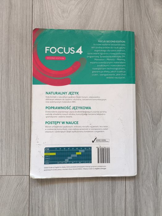 Podręcznik Focus 4 Second Edition B2/B2+ Pearson LO / Technikum