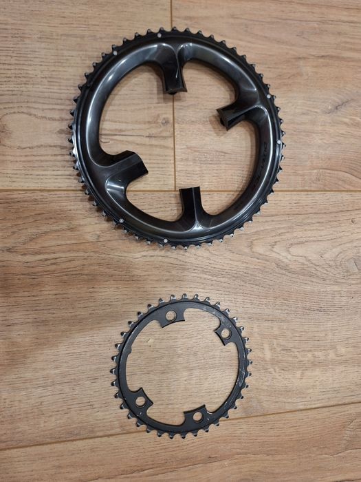 Зірка шатунів Shimano Dura-Ace FC-R9100 53T та 36Т