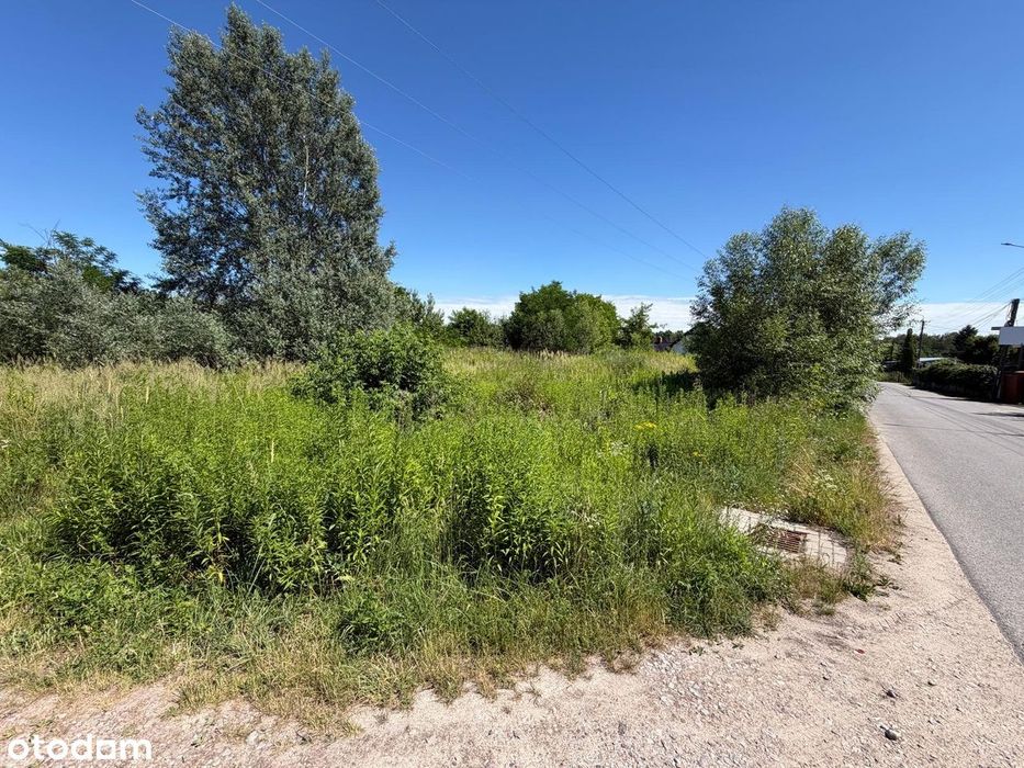 Działka budowlana 2090 m² | MPZP MNU | podział na 2 działki | Józefin - Widok 3