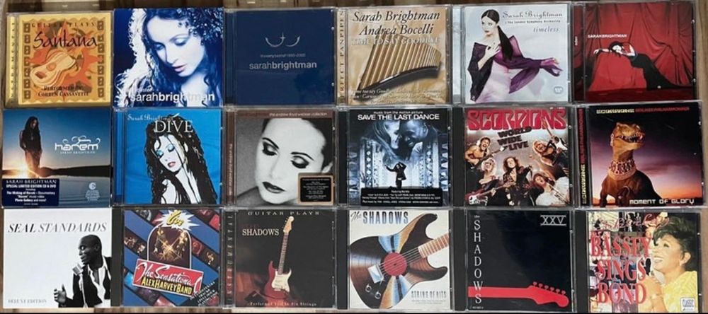 Colecção de CDs de P a S