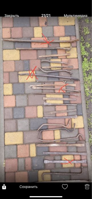 Люльковые и ударные ключи Монтировки железные и титановые гвоздодеры