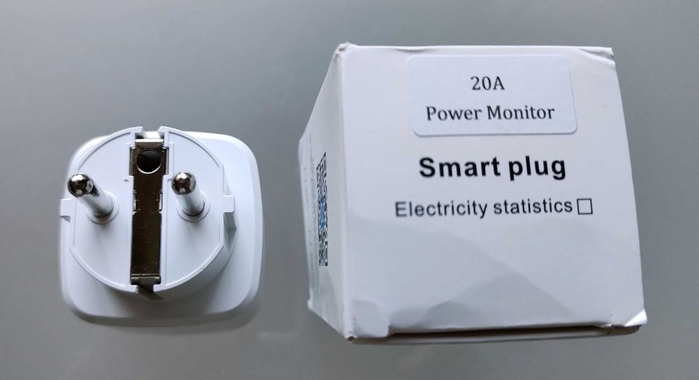 Умная розетка WiFi 20A Tuya Amazon Google Assistance Smart Plug Zigbee