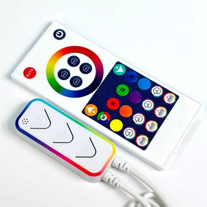 Гнучка неонова стрічка USB 5м, з Bluetooth + пульт, SFK-11, Rgb / Світлодіодна стрічка-труба з керуванням телефоном