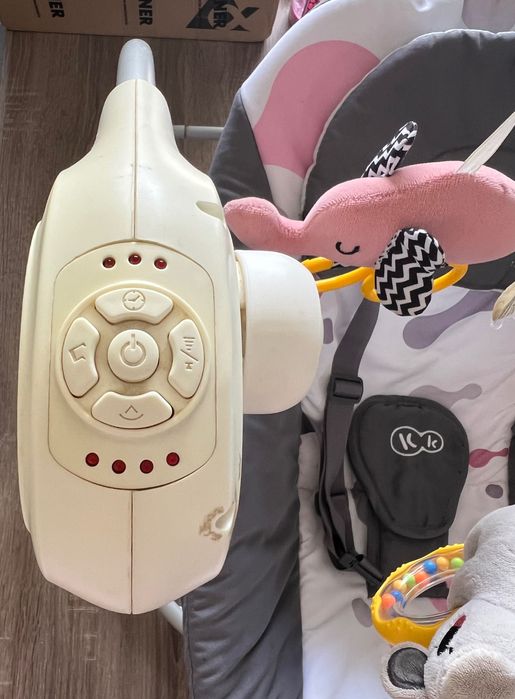 Kinderkraft Minky Espreguiçadeira Rosa