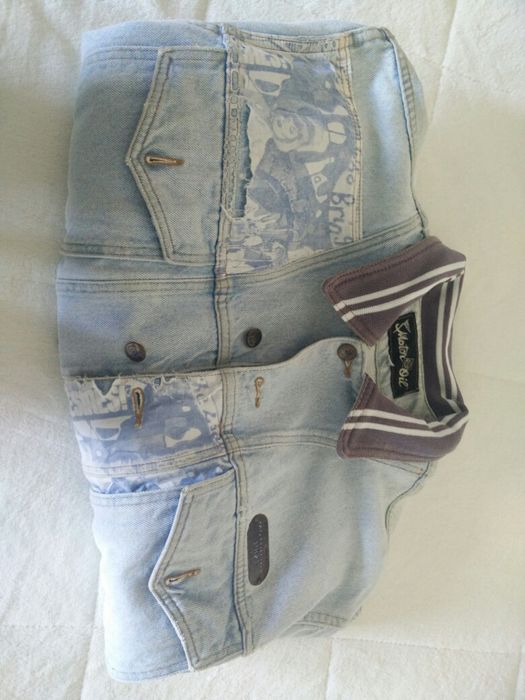 Casaco ganga Motor Oil, unisexo,old school.