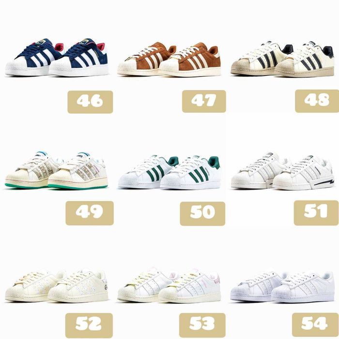 ‼️Відправляємо БЕЗ передплати Кросівки Adidas Vento / Raf Simons / SL / Superstar та інші | Унісекс | Розміри 36 - 45‼️