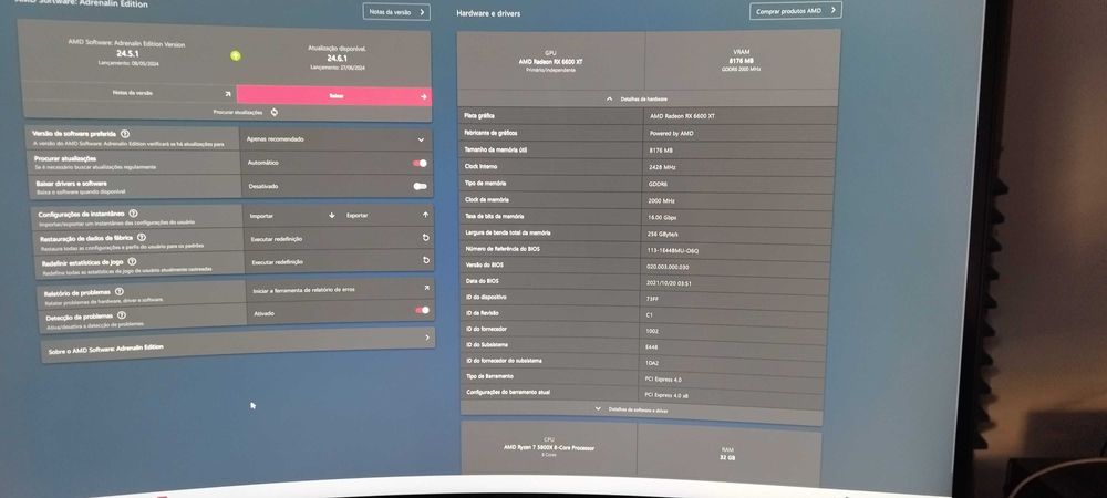 Placa Gráfica AMD Radeon RX 6600 XT SAPPHIRE NITRO 8GB