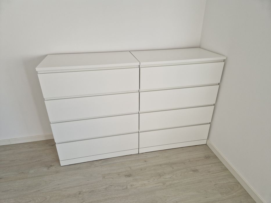Cômodas IKEA MALM como novas de 4 gavetas