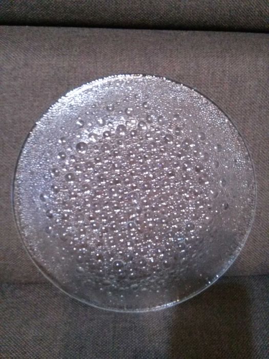 talerz bezbarwny Asteroid Drost, Ząbkowice średnica 24 cm