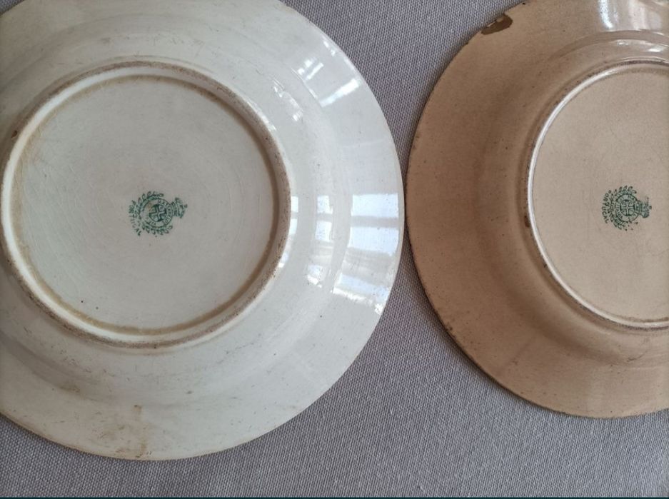 Pratos antigos da fabrica de Massarelos