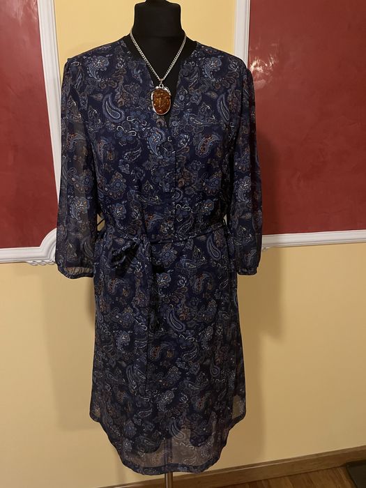 Sukienka letnia z paskien na podszewce