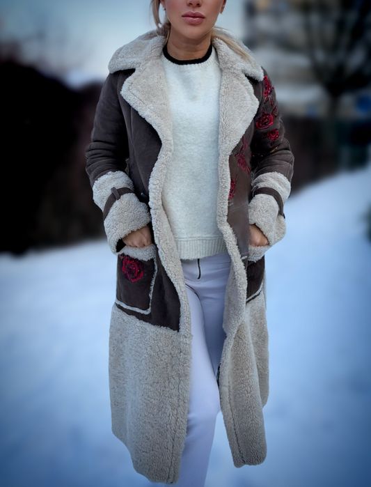 Luksusowy kożuszek naturalny r.S-M