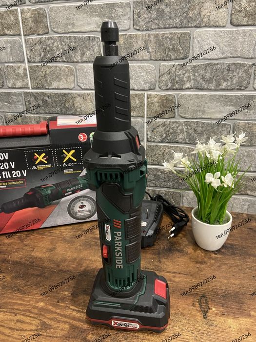 Акумуляторна пряма шліфувальна машина, гравер, гріндер, PARKSIDE НІМЕЧ