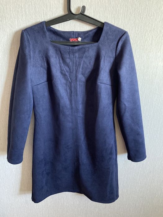 Сукня з еко-замші